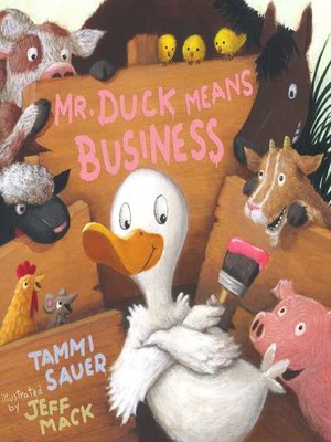 cover image of Mr. Duck Means Business